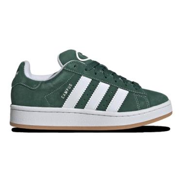 Imagem de adidas DRKGRN/FTWWHT/Owhite Campus 00s J Verde Escuro Branco 37, Largo_Criança, Preto, 21