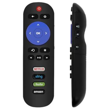 Imagem de Controle remoto RC282 aplicável para TCL Roku TV 32S301 40FS3700 55S401 65S401 43S403 49S403 55S403 65S403 43S515 49S515 55S515 65S5S5S5S5S5S5S5S5515 5 5R615 65R615 55P605 55C803 65C803 75C803 40S303 43S303 49S303