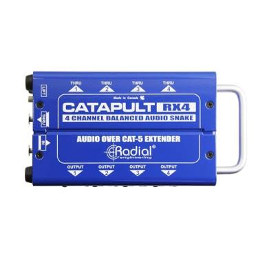 Imagem de Radial RX4 Catapult 4 canais Cat 5 Audio Snake, receptor