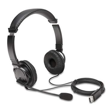 Imagem de Kensington Fones de ouvido USB Hi-Fi com microfone (K97601WW), preto