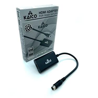 Imagem de Kaico Adaptador HDMI SEGA Saturn 1080p - para uso com Sega Saturn - suporta saída de vídeo S - suporta consoles PAL e NTSC - Interruptor de proporção para 16:9 ou 4:3