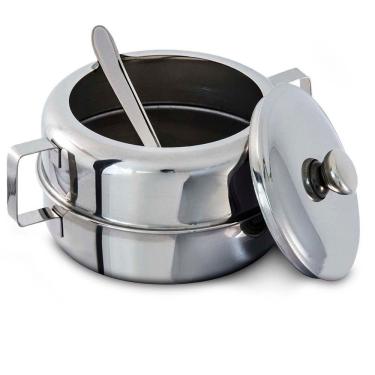 Imagem de Açucareiro Com Colher Brinox Jornata 300g Inox