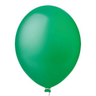 Imagem de Balão Látex Verde Bandeira - 9 Polegadas - 50 Unidades