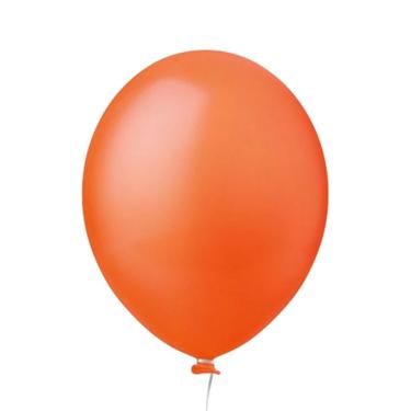 Imagem de Balão De Látex Laranja - 5 Polegadas - 50 Unidades
