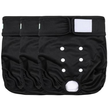 Imagem de Fraldas para cães wegreeco, laváveis, altamente absorventes, pacote co