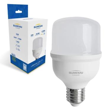 Imagem de Lâmpada Led Forte 30w Bulbo Alta Potência E27 Branca Fria