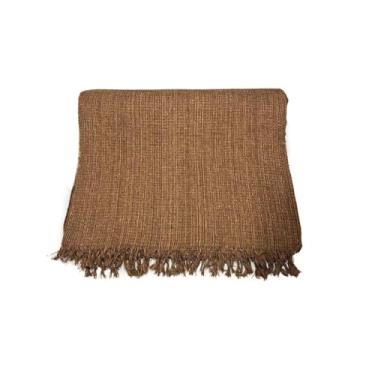 Imagem de Manta para Sofá Gigante 2.40m x 1.80m - Capa em Algodão(MARROM BROWNIE)