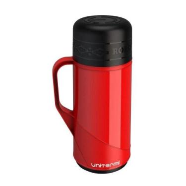 Imagem de Garrafa Térmica Mesa Roma Tradição Vermelha 1L Chá Chimarrão - OUTRAS 