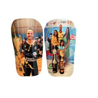 Imagem de Caneleira de Futebol Personalizada com sua foto