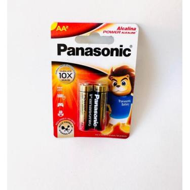 Imagem de Pilha Panasonic Alcalina Pequena AA c/2