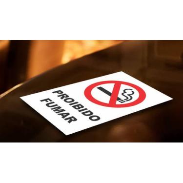 Imagem de Placa PVC Proibido Fumar - Leo Publicidade, G