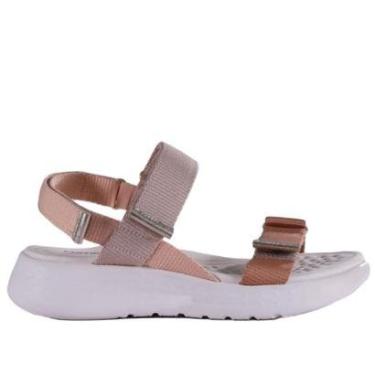 Imagem de Sandália Comfortflex Feminina 25-47405 Camel/Nude-Feminino