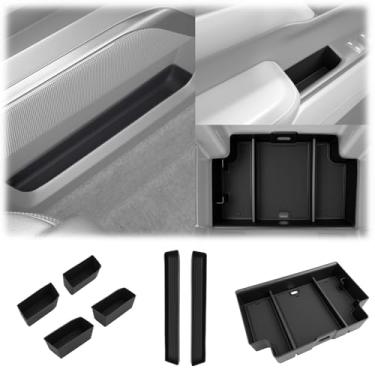 Imagem de JTYZSM Acessórios interiores de peças de reposição automotivas para consoles centrais (apoio de braço do console central + câmbio + maçaneta da porta)