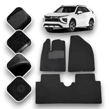 Imagem de Tapete Automotivo Kapazi Para Eclipse Cross - 2018 a 2025 (preto)