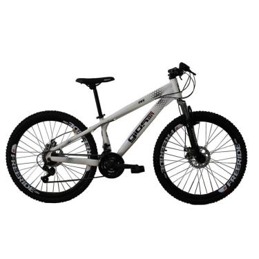 Imagem de Bicicleta Aro 26 FRX Freeride 21 Velocidades Branco Gios