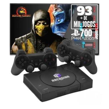 Imagem de Console Retrô PSX com 93 mil jogos + 2 Controles diversos Games e Jogos + 700 Jogos PS1...