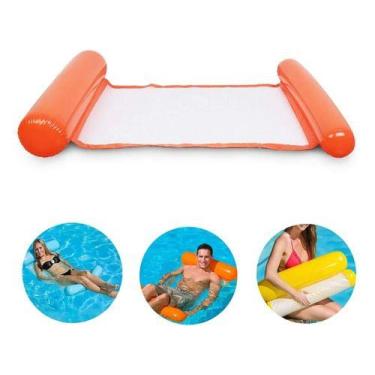 Imagem de Boia Inflavel Bebê Rede Piscina Cama Flutuante Reclinável  - Meimi Amo