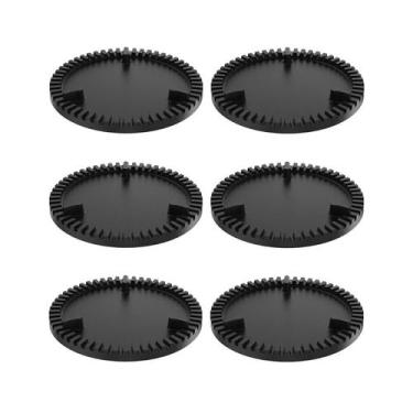 Imagem de Kit 6 Espalha Chama Fogão Industrial Queimador Simples 11cm - Libaneza