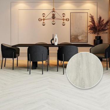 Imagem de Piso Vinílico Clicado Régua 4,34m2 - Cinza - Pix Revestimentos