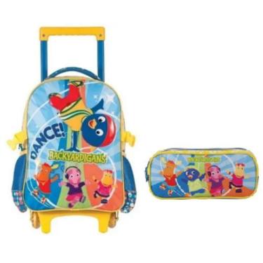 Imagem de Kit Mochila Pequena Com Rodinha E Estojo Backyardigans - Pacific