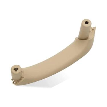 Imagem de Jaronx Compatível com maçaneta de porta BMW X3 F25/ X4 F26, substituição interna de puxadores de porta traseira do passageiro para X3 2010-2016, X4 2014-2017 (bege esquerdo)