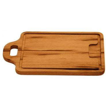 Imagem de Tábua de Corte Retangular com Alça 23x34 em Madeira 13051/100 - Tramontina