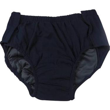 Imagem de Cuecas Fralda de pano para adultos à prova de vazamentos, calcinha para cuidados com idosos, incontinência urinária moderada feminina reutilizável lavável para necessidades especiais calças