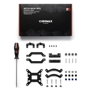 Imagem de Noctua NM-M1-MP83 chromax.Preto, kit de montagem de cooler de CPU para AMD AM5/AM4 e Intel LGA1700/LGA1200 (preto)