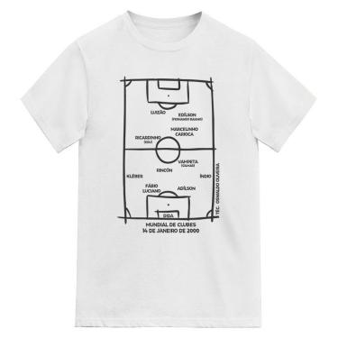 Imagem de Camiseta de Futebol Campeão Mundial 2000 Masculina-Unissex
