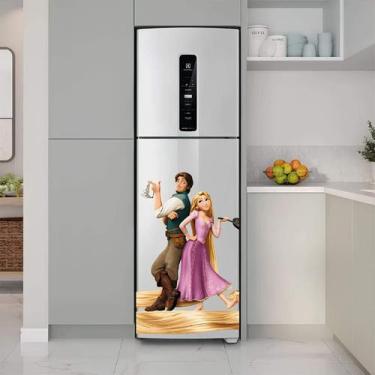 Imagem de Adesivo De Geladeira Princesa Enrolados Rapunzel - Lojinha Da Luc Ades
