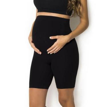 Imagem de Bermuda Modeladora Cintura Alta Trifil 05211, Preto, G
