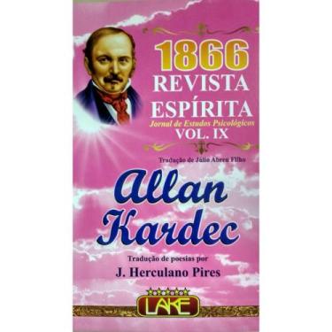 Imagem de Revista Espírita 1866 Jornal De Estudos Psicológicos VOL. IX - Lake