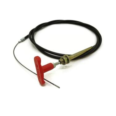 Imagem de JCB Peças de retroescavadeira - Conjunto de parada de controle de cabo JCB para vários modelos JCB (peça JCB Nº 910/24900 910/28400, 40/303963)