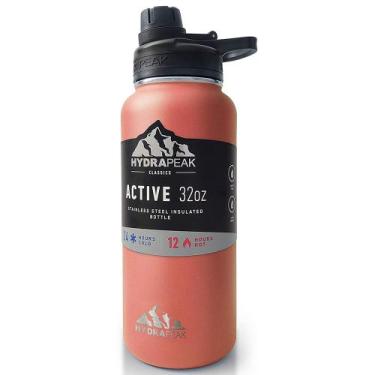 Imagem de Garrafa Termica Hydrapeak HP-WIDE-32-Peach-Chug 946ML Pessego