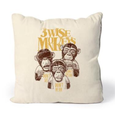 Imagem de Almofada Three Wise Monkeys Studio Geek