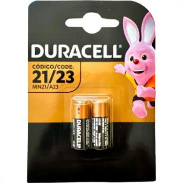 Imagem de Pilha Duracell Alcalina Para Controle 12V. Mn21/A23 Cartela Com 2 Peca