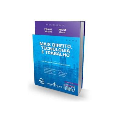 Imagem de Livro Mais Direito, Tecnologia e Trabalho - Volume II  Direito Trabalh