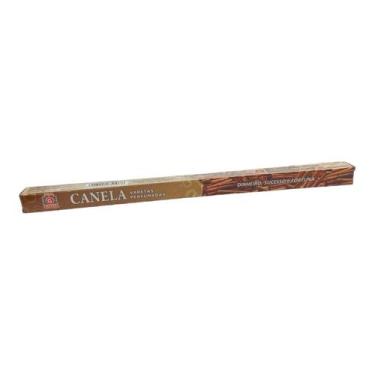 Imagem de Incenso Canela Guda Indiano Caixa com 7 Varetas - Lua Mística - 100% O