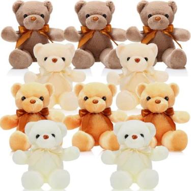 Imagem de Ursos de Pelúcia Skylety - Kit com 10 Peças de 30cm
