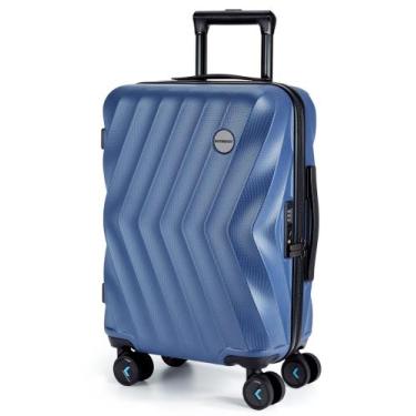 Imagem de Mala de Mão Rígida Bagsmart 20 Polegadas - Azul Marinho