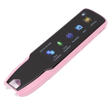 Imagem de Tradução PEN de Caneta, Suporta Tradução on -line Em 112 Idiomas, Tradução Offline Em 13 Idiomas, Tradutor de Voz Portátil para Estudo, Trabalho (Pinkish)