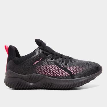 Imagem de Tênis Spark Level UP Feminino, Preto, Pink, 35