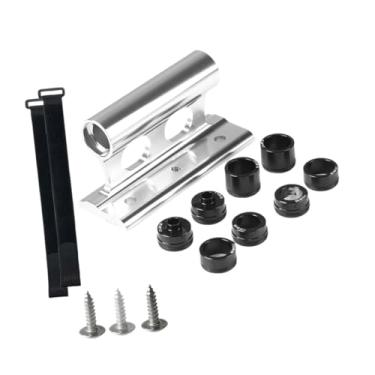 Imagem de oshhni Bike Fork Mount Rack Car telhado de suporte para telhado Suporte universal rodo de bicicleta de montanha de montanha rack de montagem no teto para, Prata