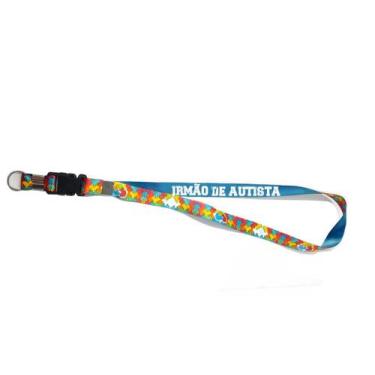 Imagem de Cordão Quebra-cabeça Irmão(a) Autistas TEA 49cm - Coleção Tea & Amor