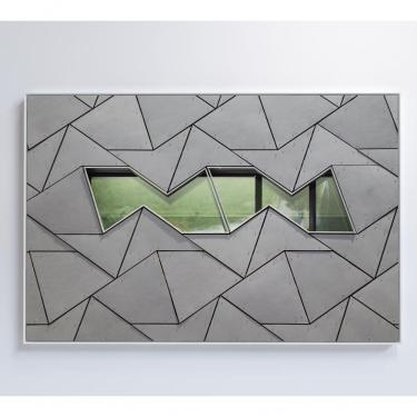 Imagem de Quadro Arquitetura Formas 120x80 Cm Adesivo Fotográfico