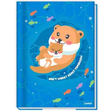 Imagem de Caderno Brochura Capa Dura Universitário Lala Pets Animais 80 Folhas C