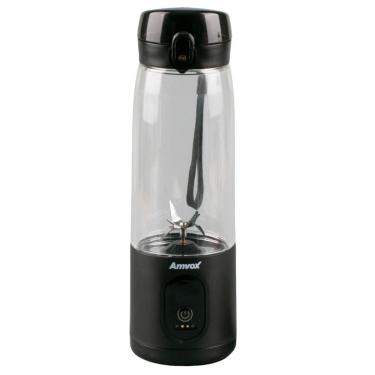 Imagem de Liquidificador Portatil Amvox 220W ALQ 0108 Carr. Magnético IPX7 Black BIV 