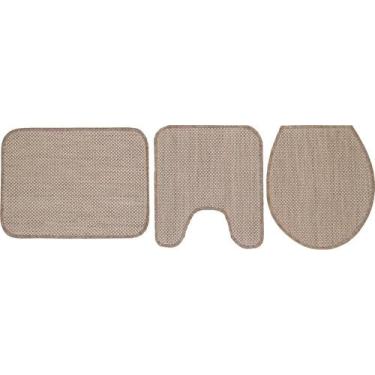 Imagem de Jogo de Banheiro Artesanal Look Lirio da Paz-A com 3 Pecas - RAYZA Tap