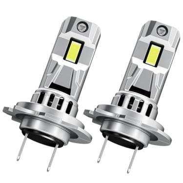 Imagem de NOVCAPAR Lâmpada H7, 30.000LM super brilhante com chips de atualização, 6500K branco frio com ventilador de resfriamento, Plug & Play, sem necessidade de adaptador, tamanho mini 1:1, IP68 à prova de