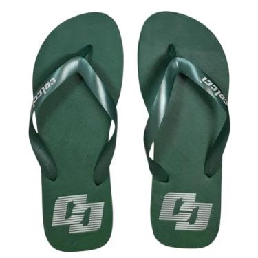 Imagem de Chinelo Masculino Icone Colcci (Verde Rosewood, BR, Adulto, Faixa Numérico, 37, 38)